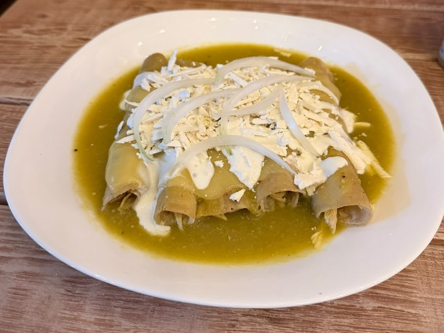 Enchiladas verdes